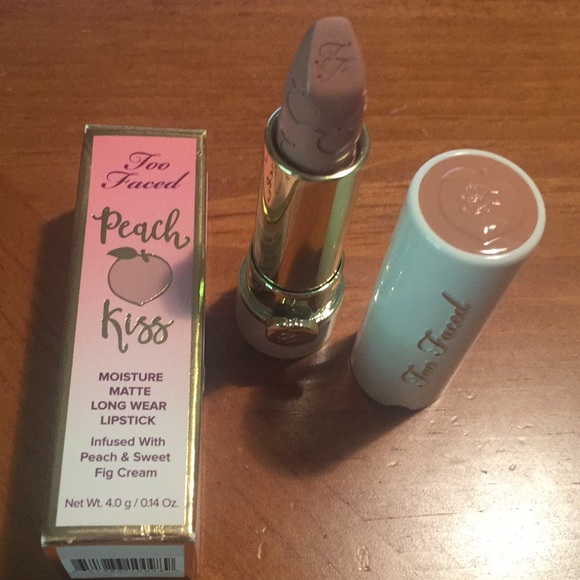 Too Faced Peach 🍑 Kiss Lipstick 👄 - Picture 2 of 8